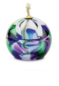 Mini-Urne funéraire verre cristal 'Goutte'
