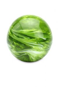 Mini-Urne funéraire verre cristal 'Goutte'