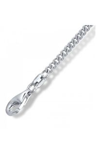 Gourmet collier en argent pour bijoux commémoratifs - 50 cm