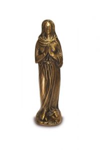 Statue commémorative de Marie avec les mains jointes – Fabriquée en bronze