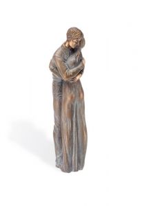 Sculpture funéraire étreinte – 3D, libre, fixation en bas