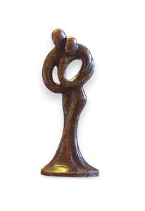 Statue funéraire en bronze « Deux silhouettes liées »