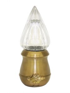 * lanterne funéraire lampe funéraire lumière funéraire bougie ange bronze  décora