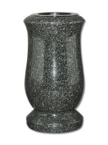Vase funéraire en granit (couleur sélectionnable) pour le cimetière
