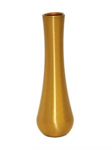 Vase funéraire en bronze avec vis de fixation