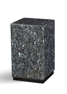 Urne funéraire en granit 'Blue Pearl'