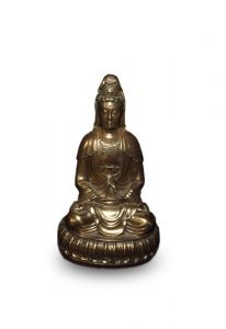 Petite Urne Funéraire en bronze 'Bouddha Guanyin'
