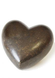 Urne funéraire en bronze 'Cœur'