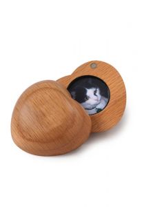Mini-Urne funéraire bois