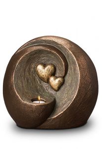 Urne funéraire céramique 'Amour caché'