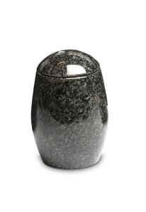 Petite Urne Funéraire en Granit Ovale (couleurs sélectionnables)