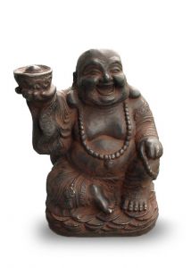 Urne Funéraire en Bronze 'Bouddha Souriant' (Couleur Patine Sélectionnable) 5 L