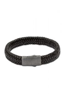 Bracelet cinéraire en cuir de veau