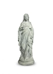 Urne Funéraire en Bronze Blanc 'La Sainte Marie'
