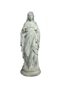 Urne Funéraire en Bronze Blanc 'La Sainte Marie'