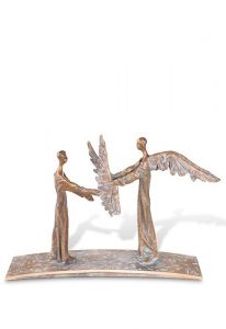 Sculpture funéraire l’ange vous accompagne – 3D, libre, fixation en bas