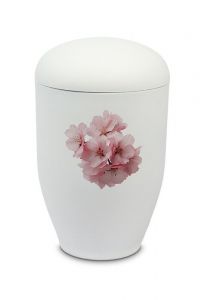 Urne funéraire en métal – Fleurs de cerisier