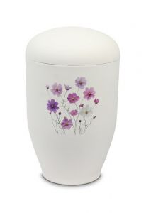 Urne funéraire en métal – Prairie fleurie