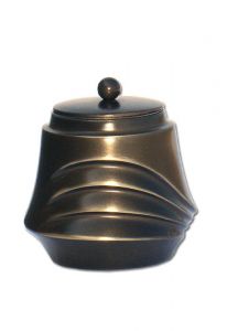Mini-urne funéraire bronze antique