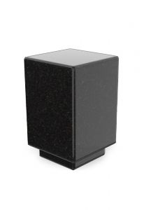 Mini-urne funéraire en granit - noir