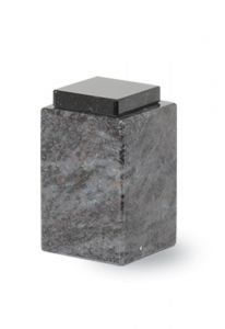 Mini-urne funéraire en granit 'Mass Blue'