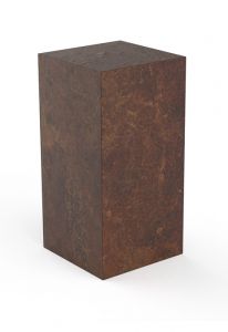Mini-urne funéraire bronze 'Lotus'