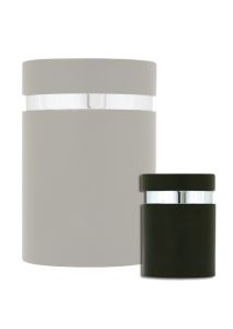 Mini-urne cylindrique en bois