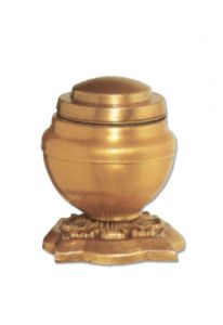 Mini-urne funéraire bronze