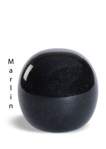 Petite Urne Funéraire Sphère en Granit (Couleur Sélectionnable)