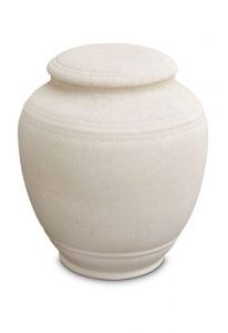 Urne funéraire en porcelaine 'Classica' - Beige