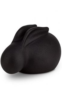 Urne funéraire lapin noir