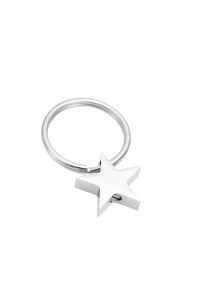 Porte-clé pendentif pour cendres 'Étoile'