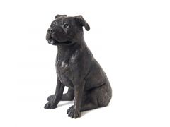 Urne pour chien 'Bull Terrier du Staffordshire'