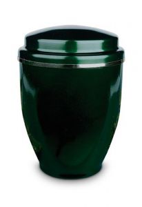Urne Funéraire en Aluminium vert