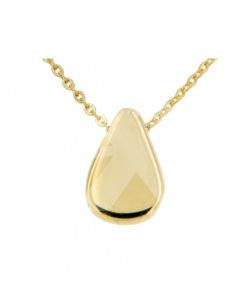 Collier symbole 'Goutte' en 14 carats or jaune | SOLDES