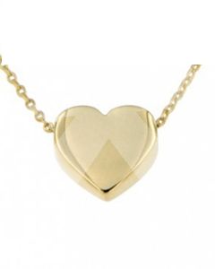 Collier symbole 'Cœur' en 14 carats or jaune