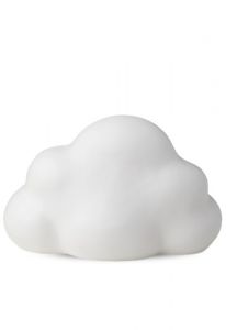 Petite urne pour cendres Nuage blanc