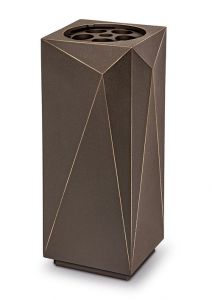 Vase funéraire moderne en bronze de différentes couleurs