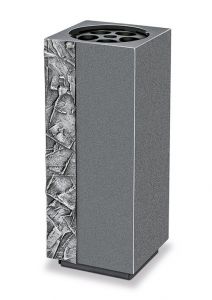 Vase funéraire moderne en aluminium de différentes couleurs