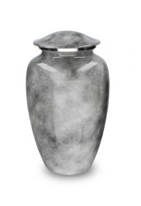 Urne cinéraire 'Elegance' aspect pierre naturelle gris