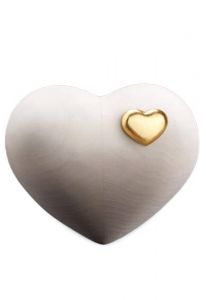 Urne funéraire avec Cœur d'oro en bois de tilleul l SOLDES