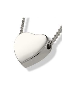 Bijou Pendentif Funéraire (Argent 925) 'Coeur Solide'
