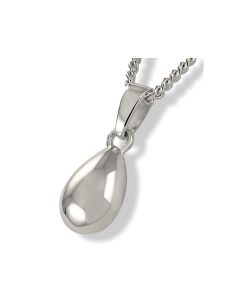 Pendentif Funéraire en argent (925) Goutte de larme