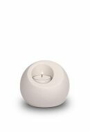 Petite urne blanche mate 'Fantasy' pour dessiner  