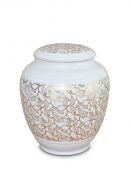 Mini-urne en porcelaine 'Classica' | Feuilles d’or pur