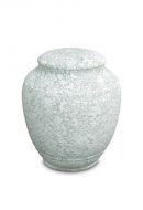 Mini-urne en porcelaine 'Classica' - Relief eau marine