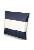 Petite urne biodégradable pour la dispersion des cendres en mer - bleu foncé