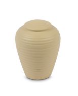 Mini urne funéraire en céramique « Art for Eternity » beige