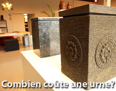 Combien coûte une urne funéraire?