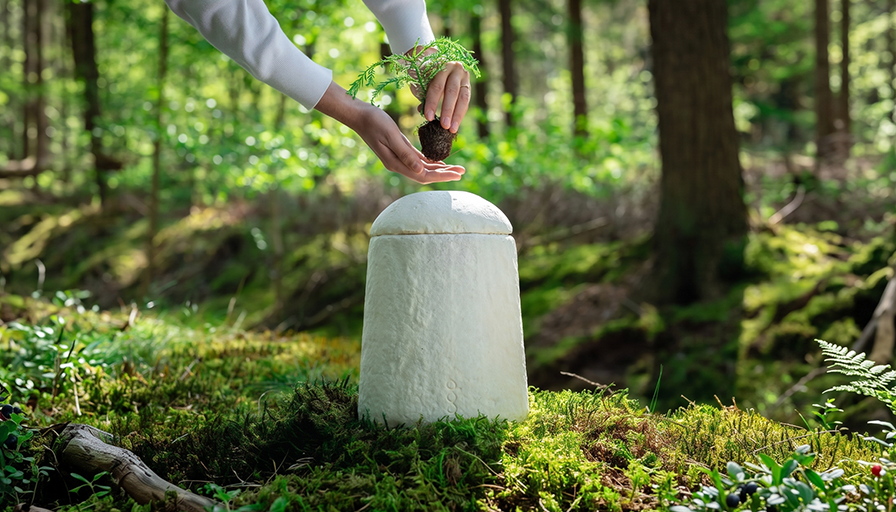Inhumation, immersion ou dispersion comment utiliser une urne biodégradable